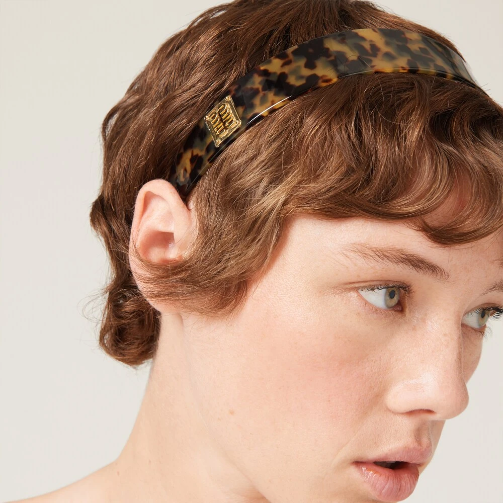 Miu Miu Plexiglas Headband - Image 2