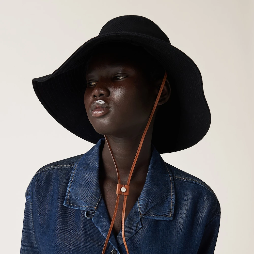 Miu Miu Drill Hat - Image 2