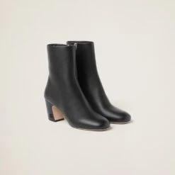 Miu Miu Leather Booties