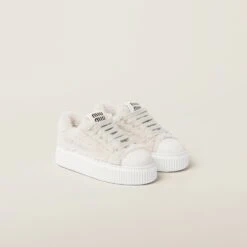 Miu Miu Shearling Sneakers