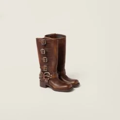 Miu Miu Leather Boots
