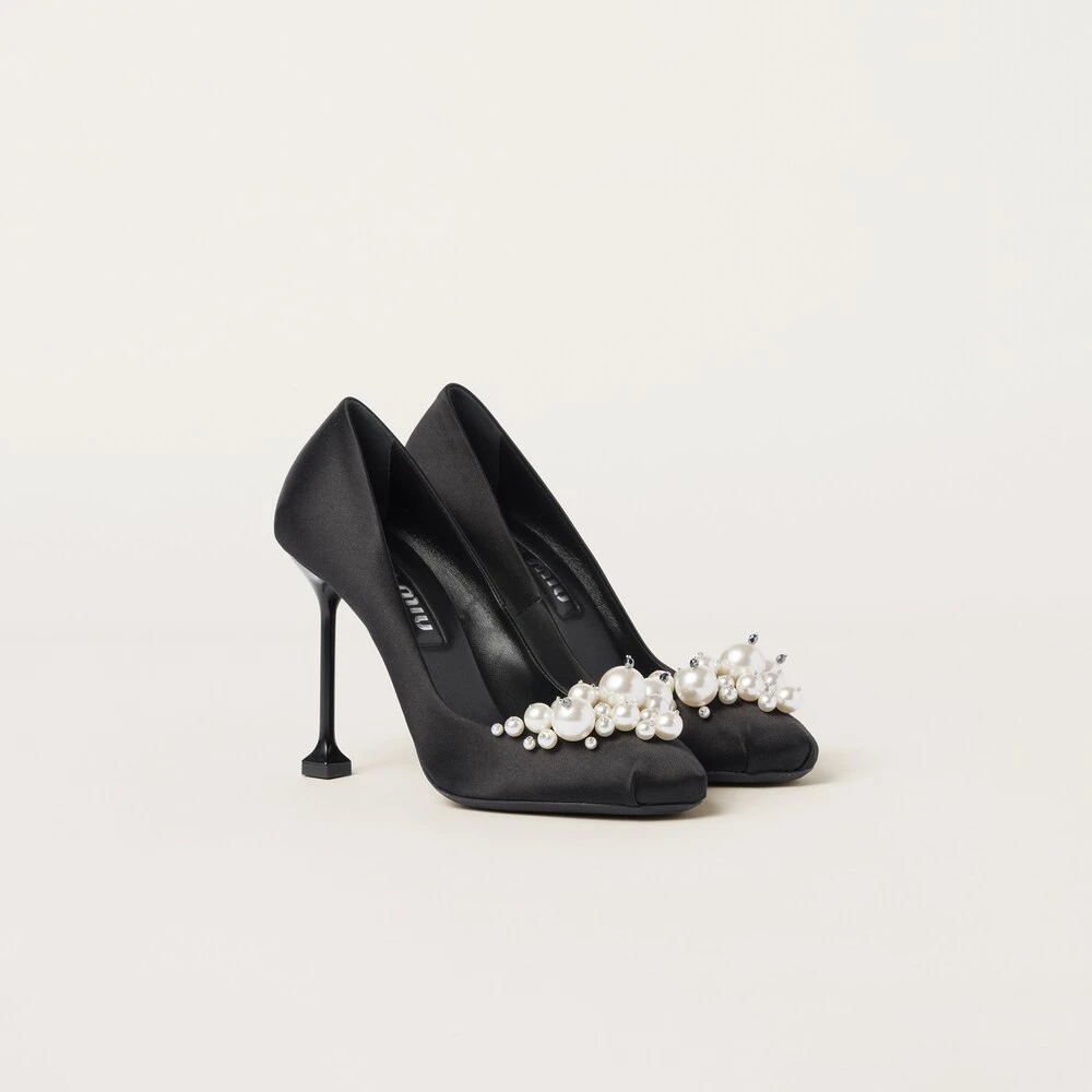 Miu Miu Satin Pumps