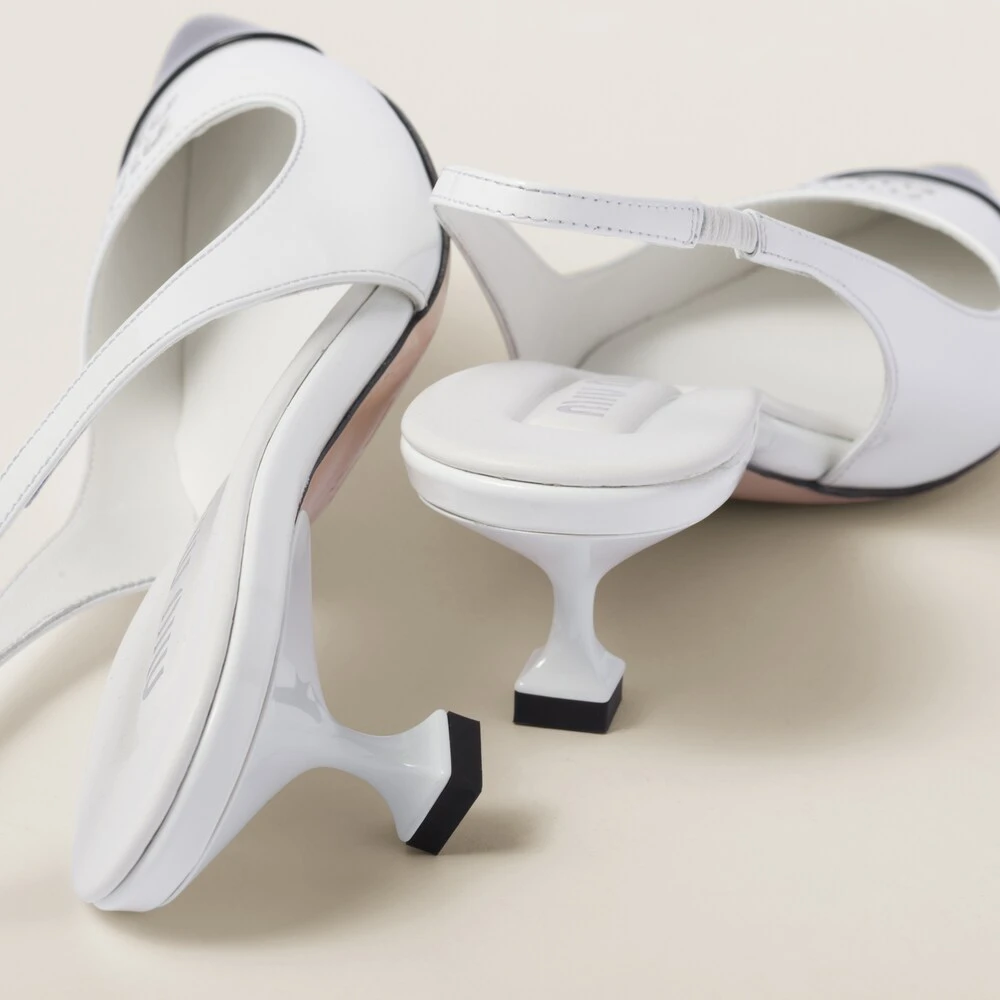 Miu Miu Patent Leather Pump - Image 3