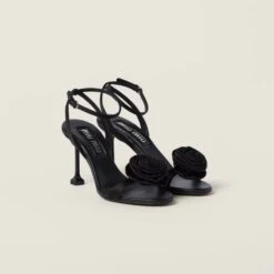 Miu Miu Satin Sandals