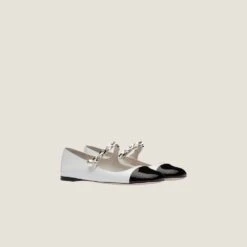 Miu Miu Patent Leather Ballerinas