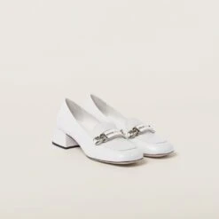 Miu Miu Leather Loafers