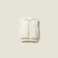 Miu Miu Camel-hair Down Vest