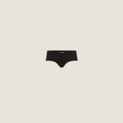 Miu Miu Jersey Panty With Logo