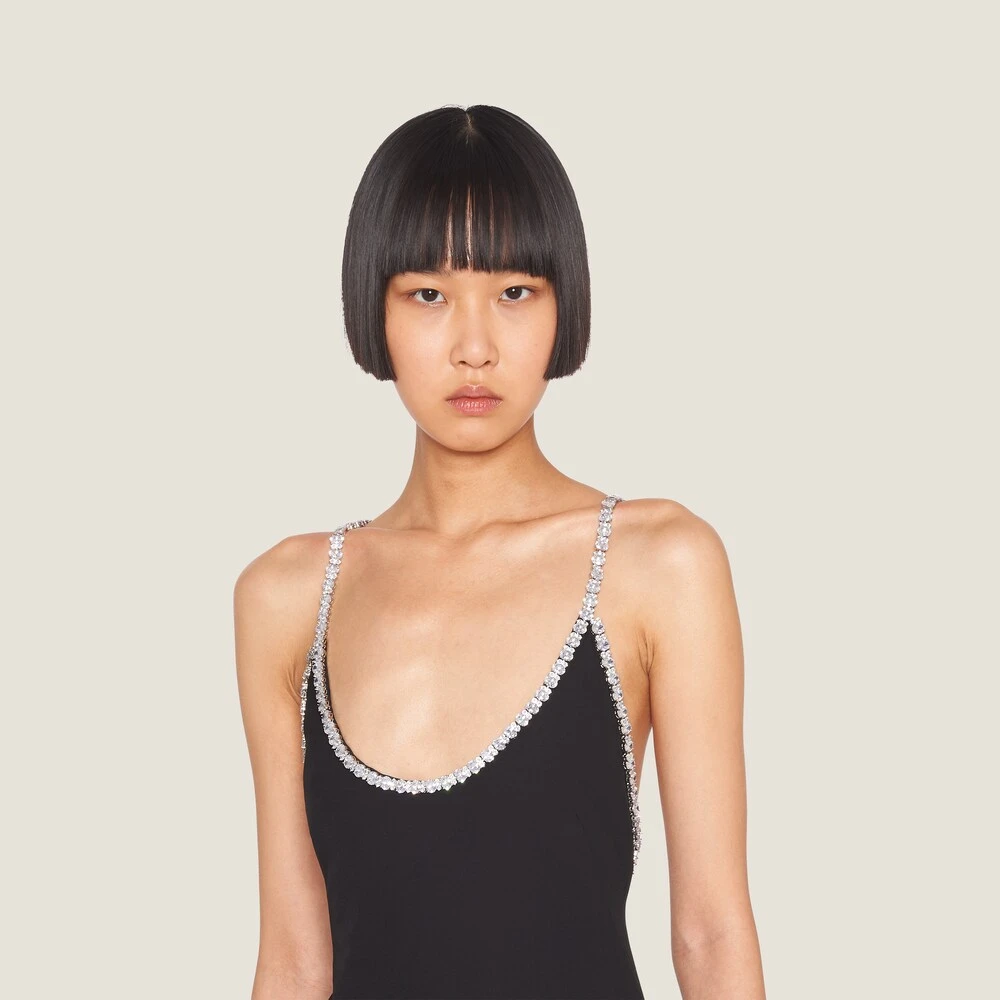 Miu Miu Embroidered Cady Dress - Image 4