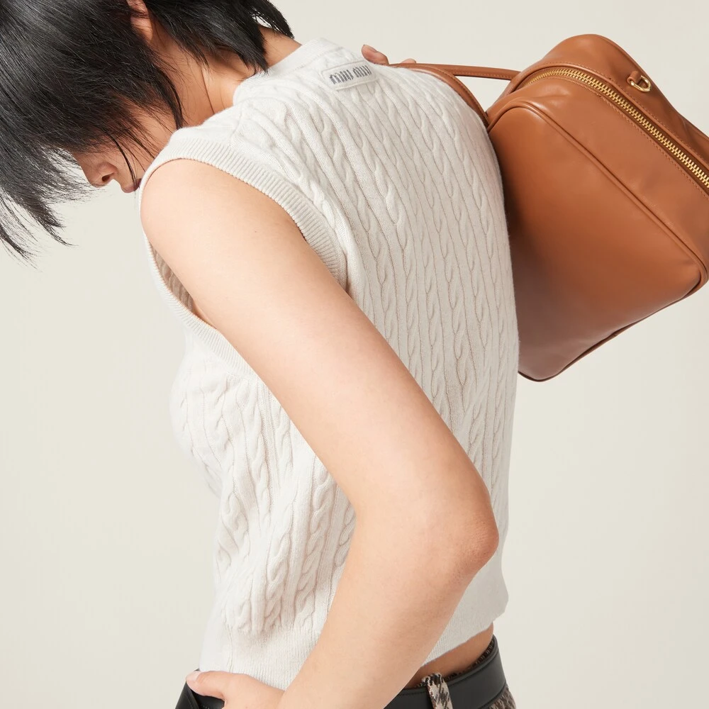 Miu Miu Cashmere Knit Vest - Image 5