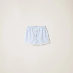 Miu Miu Poplin Boxer Shorts