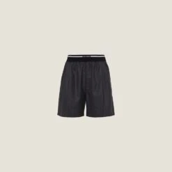 Miu Miu Glen Plaid Bermuda Shorts