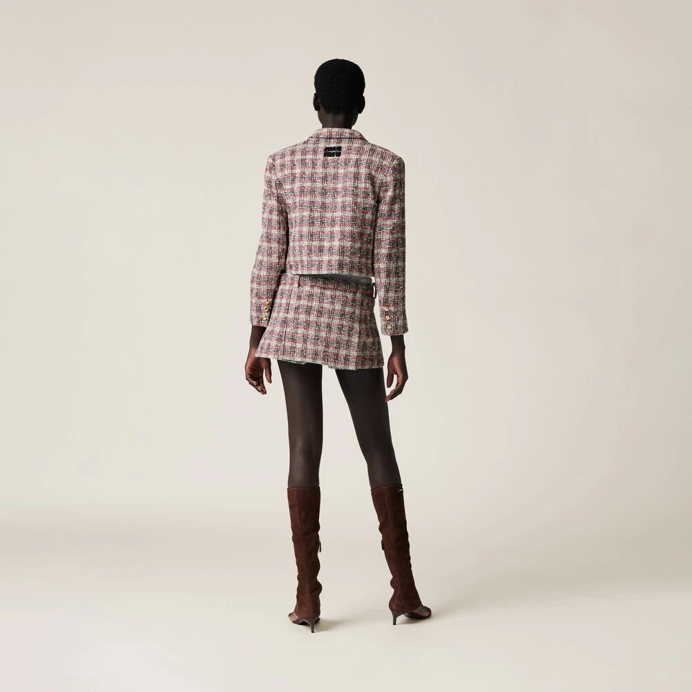 Miu Miu Check Miniskirt - Image 3