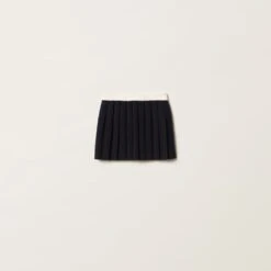 Miu Miu Cashmere Miniskirt