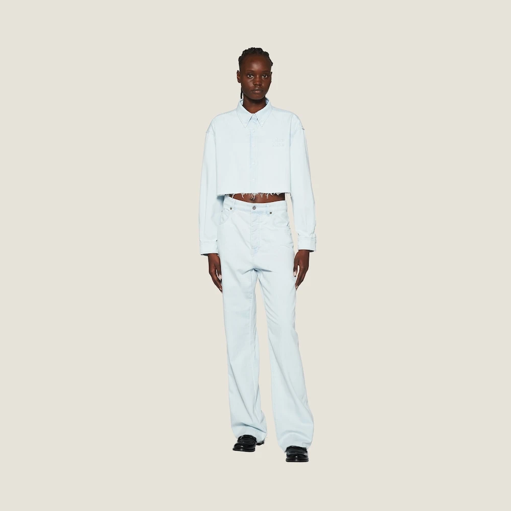 Miu Miu Five-pocket Denim Jeans - Image 2