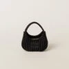 Miu Miu Wander Wicker Hobo Bag