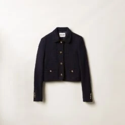 Miu Miu Single-breasted Tweed Jacket